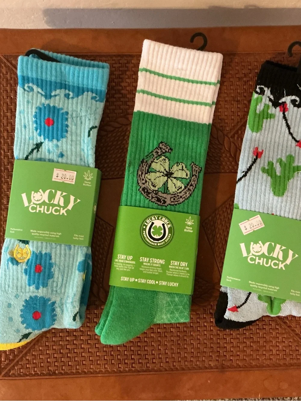 Bundle of Lucky Chuck Performance Socks